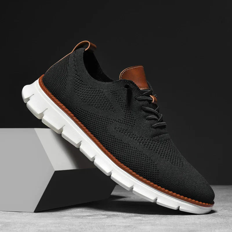 Sneakers Heren met Ademend Mesh en Flexibele Zool voor Comfort