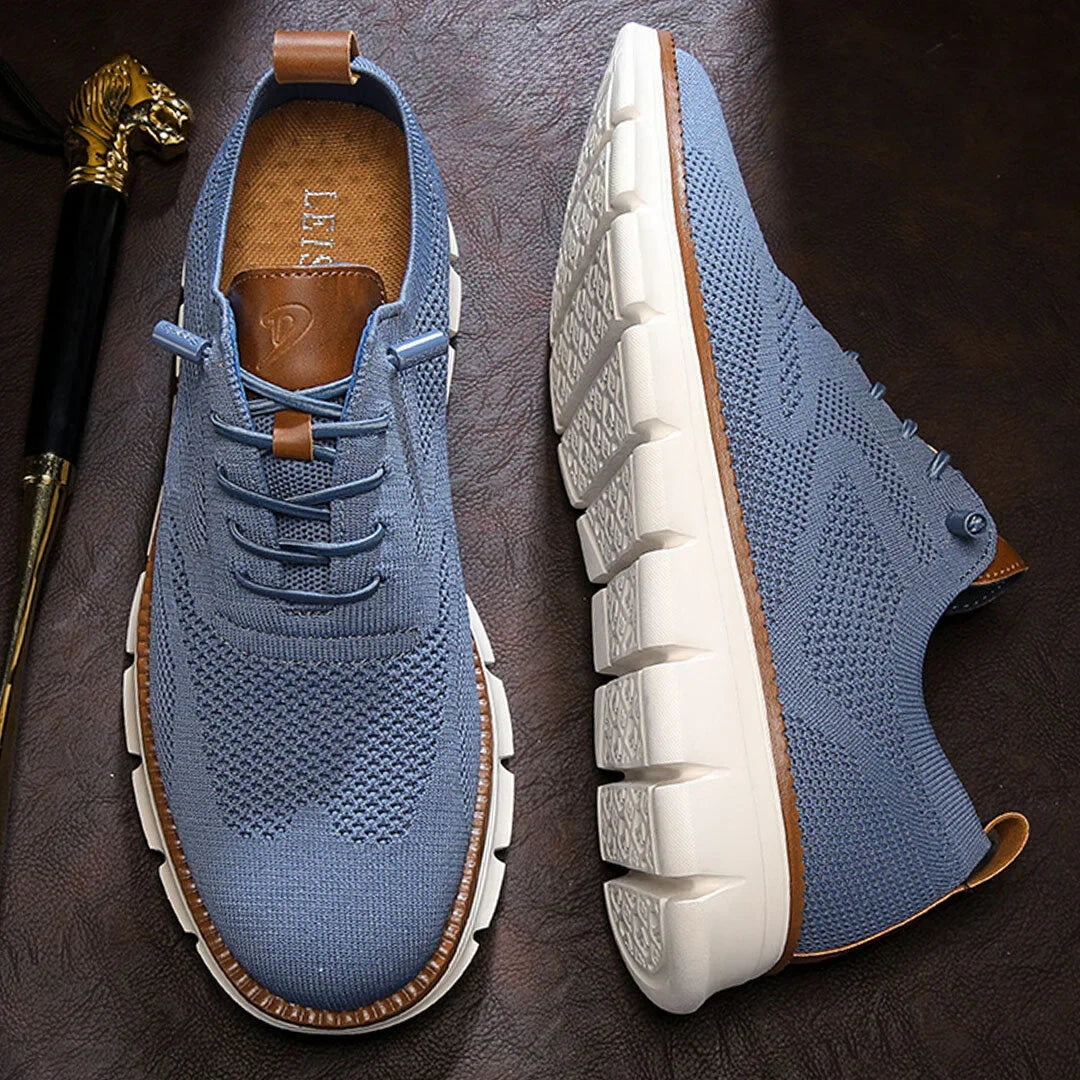 Sneakers Heren met Ademend Mesh en Flexibele Zool voor Comfort