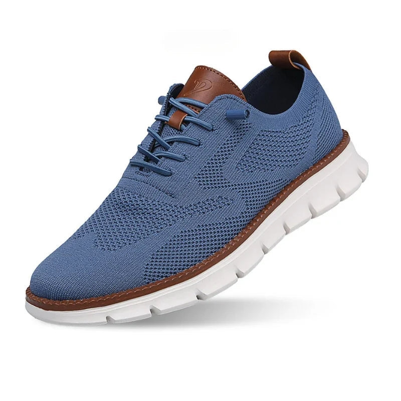 Sneakers Heren met Ademend Mesh en Flexibele Zool voor Comfort