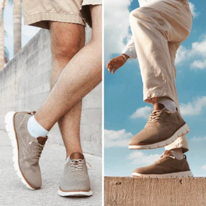 Sneakers Heren met Ademend Mesh en Flexibele Zool voor Comfort