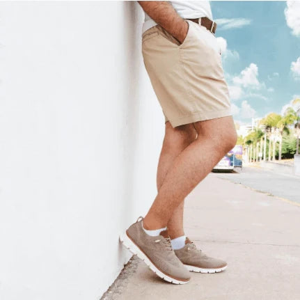 Sneakers Heren met Ademend Mesh en Flexibele Zool voor Comfort