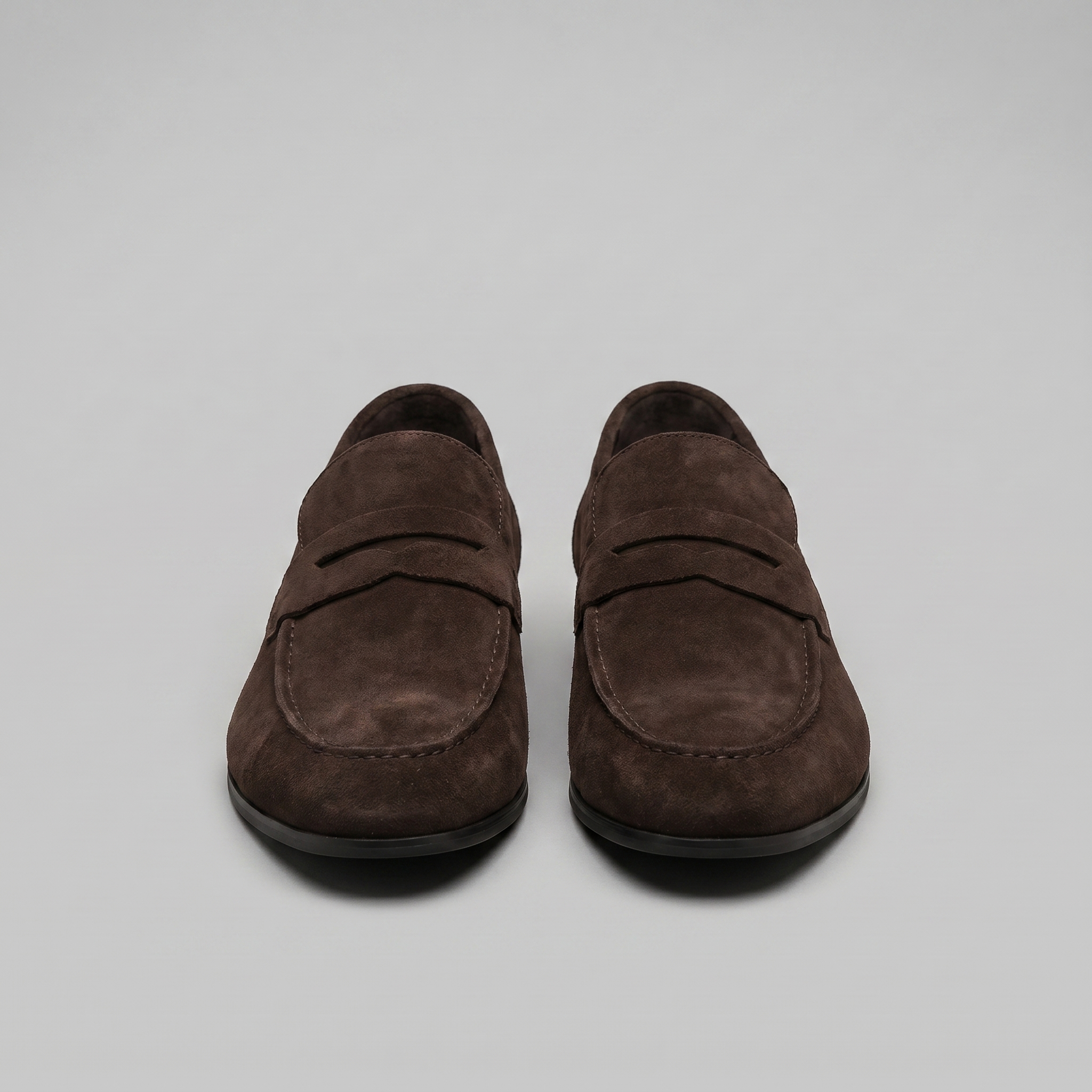 Suede Penny Loafers Heren Smart Casual