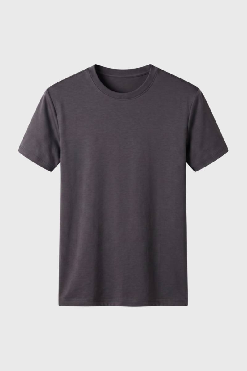 T-shirt Heren Regular Fit Ronde Hals Korte Mouwen Casual