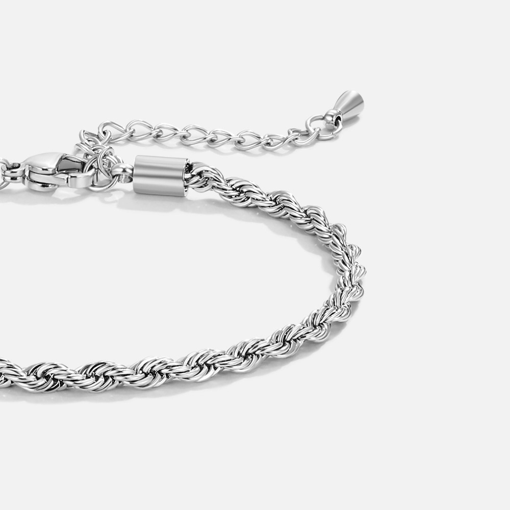 Verfijnde zilveren armband met een elegant ontwerp