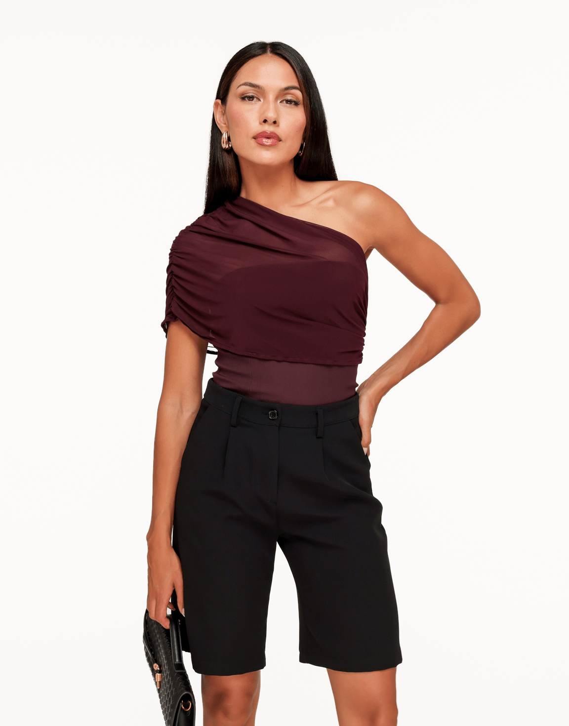 Zwarte Edit Lange - Short